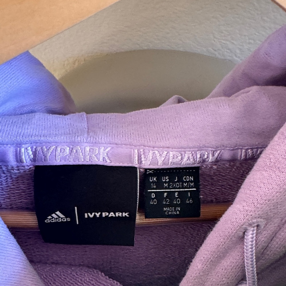 IVY PARK Tan, Green, and Purple Hooded Shrugs - Picture 4 of 16